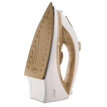 Imagem de Ferro de Passar Roupa a Vapor Antiaderente GCSTBS5907 Branco e Dourado