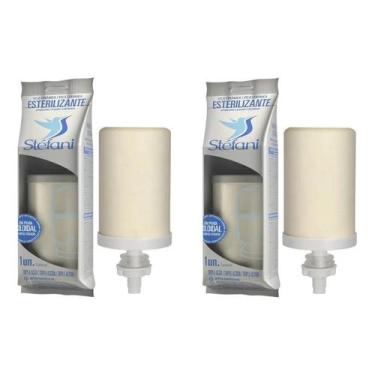 Imagem de 2 Velas Tripla Ação Originais Stéfani Filtro De Agua Barro B - Congrat