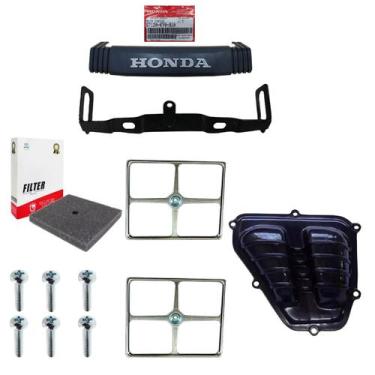 Imagem de Elemento Filtro Ar + Suporte + Emblema Frontal Cg 125 93.99 - Trilha/V