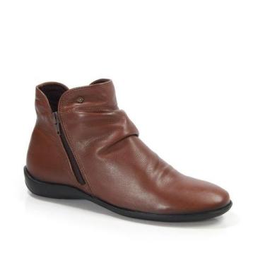 Imagem de Bota perlatto feminina ang820, Mogno, 36
