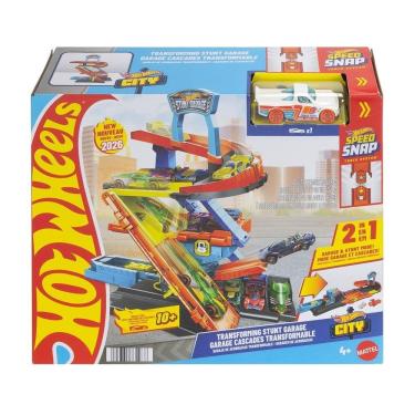 Imagem de Pista Hot Wheels City Garagem De Acrobacias Jhl94