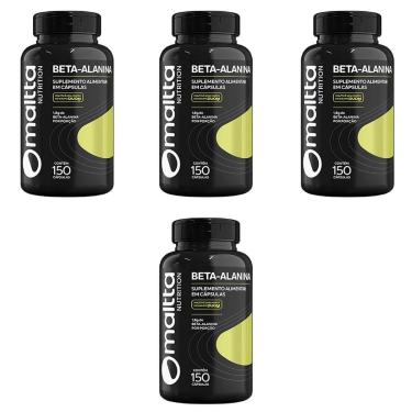 Imagem de Kit 4x Beta-Alanina 4x150 cápsulas Maltta-Unissex