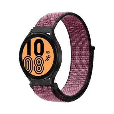 Imagem de Pulseira De Nylon 20mm/22mm Para Samsung Galaxy Watch GT Huawei Watch 