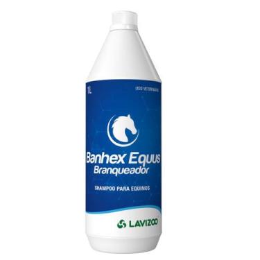Imagem de Shampoo Banhex Equus Branqueador - 1 litro - Lavizoo