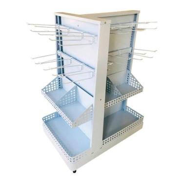 Imagem de Check-stand Expositor Produtos Frente De Caixa C- Porta Etiqueta Attra