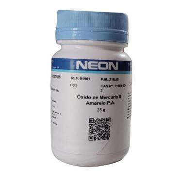Imagem de Óxido de Mercurio ll Amarelo P.A 25g - NEON