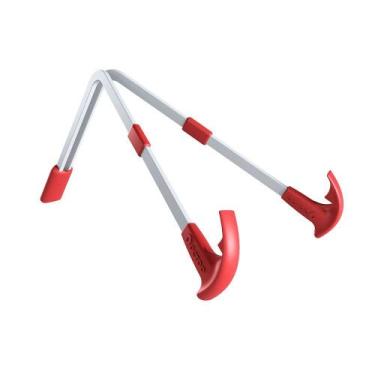 Imagem de Suporte para Notebook e Tablet Octoo LiteStand Note, Ice Silver e Verm