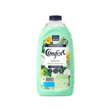 Imagem de Amaciante Comfort Brisa Tropical Diluído 1,8L, Toque de Coco, 1,8L