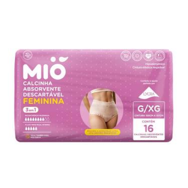 Imagem de Roupa Intima Descartavel Mio Feminina G/XG Com 16 Unidades - Mió