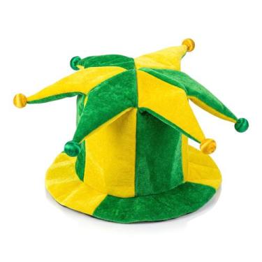 Imagem de Kit 2 Chapéus Bobo Da Corte Cartolas Com Seis Pontas Para Torcida Copa