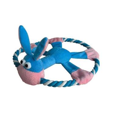 Imagem de Brinquedo Pelúcia Cachorro c/ Corda Chalesco, 70440
