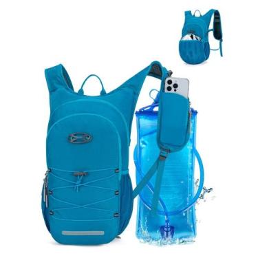 Imagem de Mochila de Hidratação GreenTaya 2L com Reservatório de Água Azul