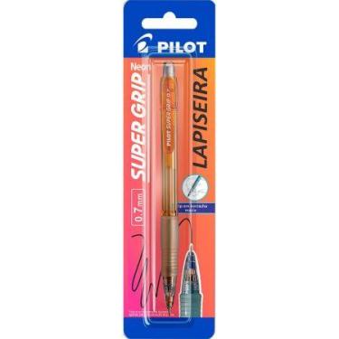 Imagem de Lapiseira 0.7mm Super Grip Laranja Neon H-187 com 1 unidade - Pilot