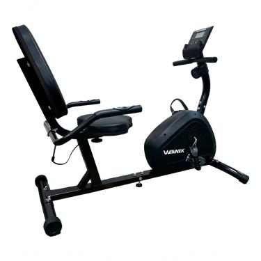 Imagem de Bicicleta Ergométrica Horizontal Winnek Fitness Winnek Magnética 8 Níveis Monitor Digital 120KG Uso Doméstico