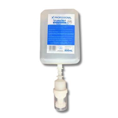 Imagem de Refil Álcool Espuma 70% 800ml Espuma Válvula para Dispenser Profission