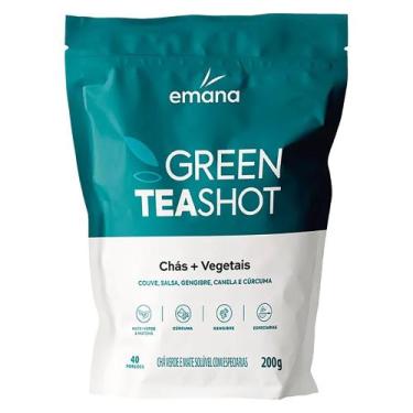 Imagem de Chá Emana Green TeaShot Couve, Salsa, Gengibre, Canela e Cúrcuma 200g