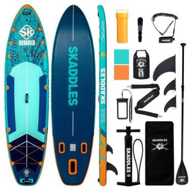 Imagem de Prancha Inflável SKADDLES 350 cm SUP Estável  Kit