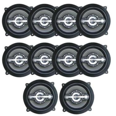 Imagem de COMP Kit 5 Pares Alto Falantes Automotivo LS4 4 Pol Quadriaxial 70 WRM