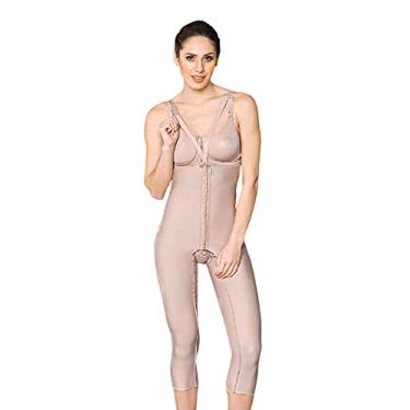 Imagem de CINTA BERMUDA LONGA COM COLCHETE COR BEGE KELOGEL TAMANHO:P