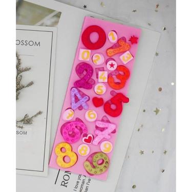 Imagem de Molde De Silicone Numeros