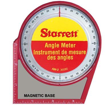 Imagem de Medidor De Ângulo Com Base Magnética 0 A 90° Starrett Am-2