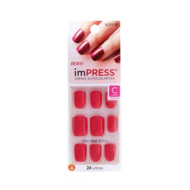 Imagem de Unhas Postiças Autocolantes Impress Curta Call My Agent  FBIP190 - Kiss NY