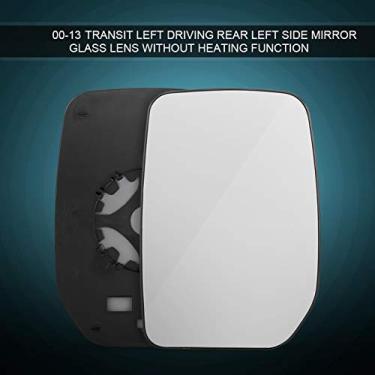 Imagem de Vidro do espelho da asa direita, vidro do espelho da porta do lado do passageiro esquerdo do carro adequado para trânsito 2000-2013 SI-A0064 (sem função de aquecimento)
