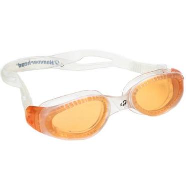 Imagem de Óculos De Natação Hammerhead Ranger - Triathlon - Transparente/Laranja