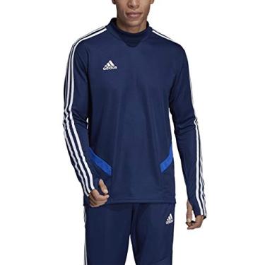 Imagem de adidas Tiro 19 Training Top - Men's Soccer XS Dark Blue/Bold Blue/White