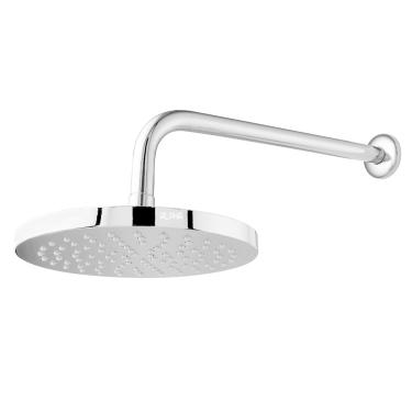 Imagem de Ducha Chuveiro Aquecedor Solar Gás Redondo Cr 20x20Cms