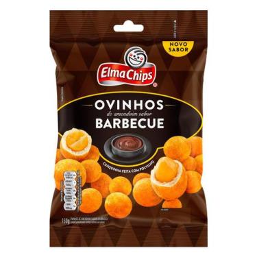 Imagem de Ovinhos De Amendoim Barbecue Elma Chips 130G