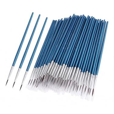 Imagem de 100x Micro de Detalhes Finos Pincéis de Pintura Acrílico de a - eu