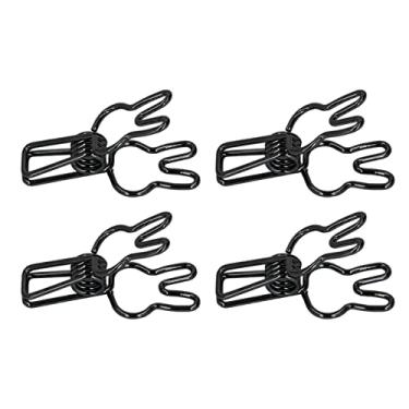 Imagem de Grampos de Fichário, 100 Pçs, Grampos de Papel Em Forma de Coelho, Força de Aperto Forte, Criatividade, Grampos de Papel, Artesanato, Grampos de Fichário, Grampos de Metal, Grampos de Fichário (Preto)