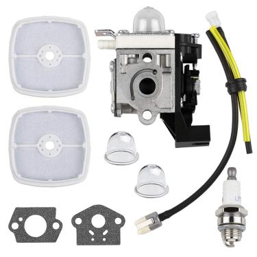 Imagem de Huswell Kit de afinação de carburador SRM225 PAS225 GT225 PE225 para Echo SRM-225 PAS-225 GT-225 PE-225 A021001692 Carburador de corda de comedor de ervas daninhas com linha de combustível RB-K93