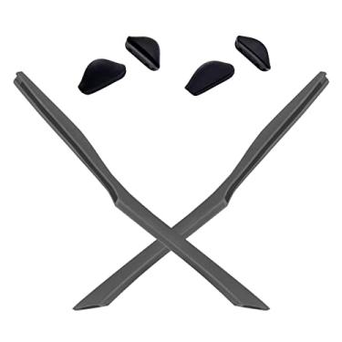 Imagem de Mryok Peça de reposição para óculos de sol Oakley Chainlink OO9247 - Cinza