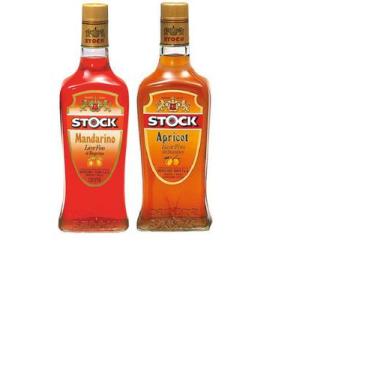 Imagem de Kit Licor Stock Apricot E Mandarino 720ml Cada