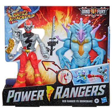 Imagem de Red Ranger Vs Doomsnake Power Rangers - Hasbro F1261-F3064