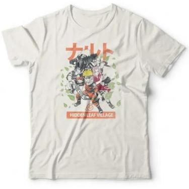 Imagem de Camiseta Animes - Naruto Hidden Leaf Village - Studio Geek
