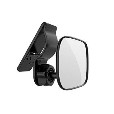 Imagem de Chusui Espelho de carro para bebê, espelho de carro retrovisor universal ajustável de 360 ° com clipe para assento traseiro para bebê, criança, criança, mãe CX