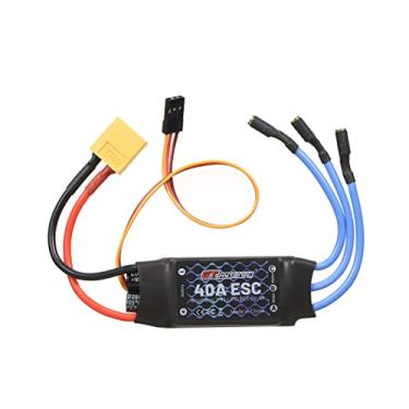 Imagem de Chusui 2-4S 40A Brushless ESC Controlador de Velocidade do Motor Controle Remoto BEC ESC para Aeronaves de Asa Fixa 450 V2 Helicóptero Barco FPV F450 Mini Quadcopter Drone Sem Plugue CL