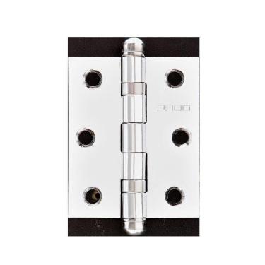 Imagem de Dobradiça Inox Polido 3530 Com Raio Prata