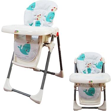 Imagem de Cadeira Alta de Refeição Cadeirão de Alimentação Bebê Impactus - Baby Style (Branco)