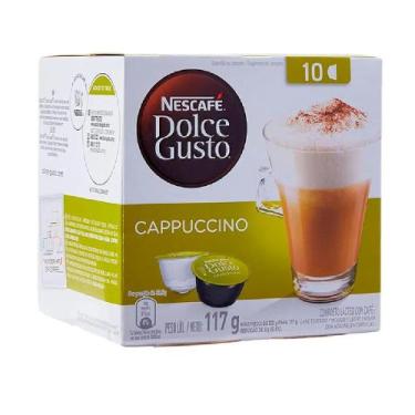 Imagem de Cápsula Cappuccino Nescafé Dolce Gusto Com 10 Cápsulas 117 G - Nestle