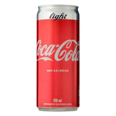 Imagem de Refrigerante Light Coca-Cola Lata 310ml - Coca Cola