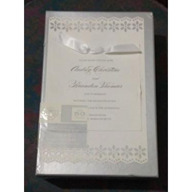 Imagem de Darice Kit de convite de flores recortadas GAR81397, pacote com 50