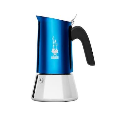 Imagem de Cafeteira Italiana Bialetti Vênus em Inox 6 Xícaras – Azul