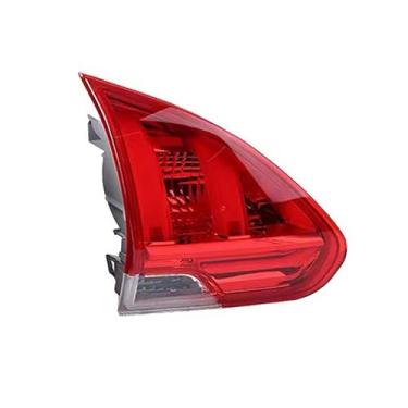 Imagem de Para peugeot 2008 2013-2016 luz traseira do carro sinal de volta aviso lâmpada de freio dentro fora conjunto da luz traseira do automóvel