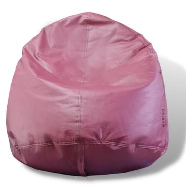 Imagem de Puff para Sala Quarto Gamer Escritório Eventos Áreas de Recreação Empresas Escolas Formato Gota Receba Pronto p/Uso com Enchimento Cor: Vinho
