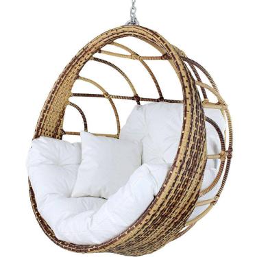 Imagem de Balanço Ninho Suspenso Hungria em Alumínio e Fibra sintética - Teto, Jardim, Área