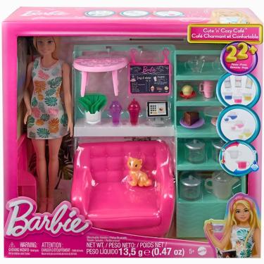 Imagem de Barbie Fashion Filme Bem Estar Hora Do Chá HKT94 Mattel